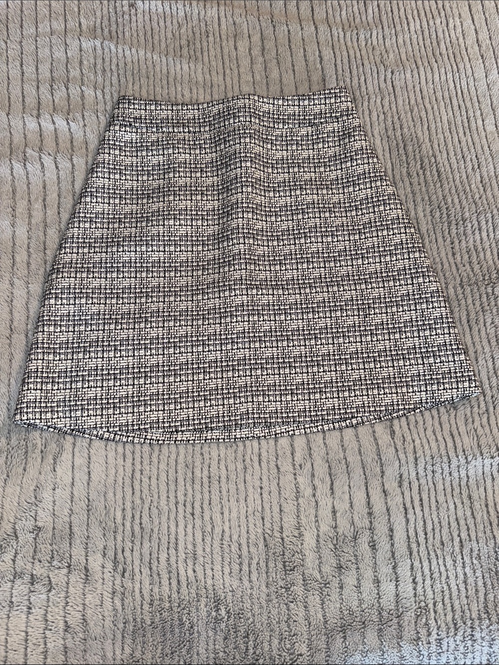 Express Black and White Skirt